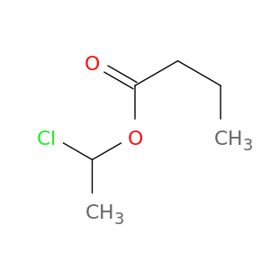 Butanoic acid, 1-chloroethyl ester