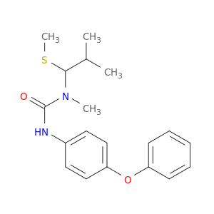 Urea, N-methyl-N-[2-methyl-1-(methylthio)propyl]-N'-(4-phenoxyphenyl)-