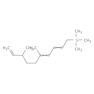 Silane, (5,8-dimethyl-2,4,9-decatrienyl)trimethyl-