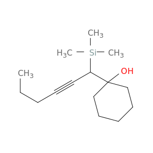 Cyclohexanol, 1-[1-(trimethylsilyl)-2-hexynyl]-