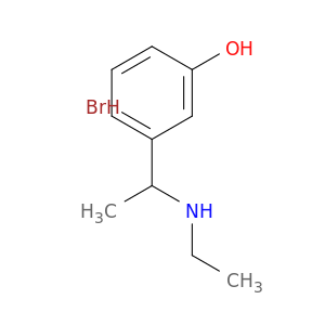 3-[1-(Ethylamino)ethyl]phenol Hydrobromide