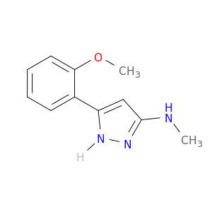 5-(2-methoxyphenyl)-N-methyl-1H-pyrazol-3-amine