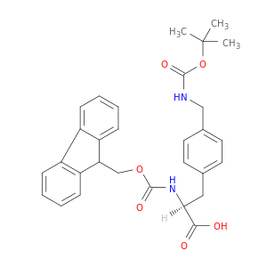 4-(BOC-氨甲基)-N-FMOC-L-苯基丙氨酸