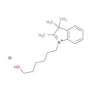 3H-Indolium, 1-(6-hydroxyhexyl)-2,3,3-trimethyl-, bromide