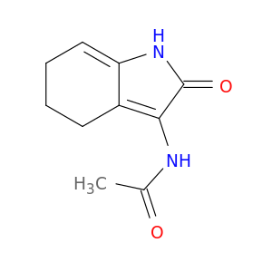 Acetamide, N-(2,4,5,6-tetrahydro-2-oxo-1H-indol-3-yl)-