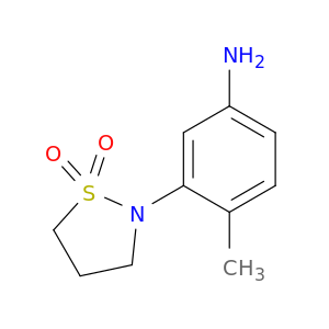 2-(5-氨基-2-甲基苯基)-1λ6,2-噻唑烷-1,1-二酮