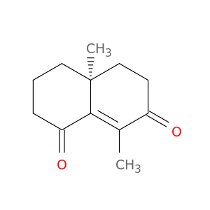 1,7-Naphthalenedione, 2,3,4,4a,5,6-hexahydro-4a,8-dimethyl-, (S)-