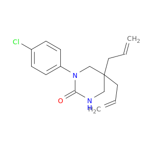 1-(4-chlorophenyl)-5,5-di(prop-2-en-1-yl)tetrahydropyrimidin-2(1h)-one