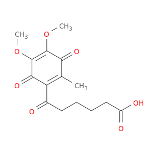 6-(4,5-DIMETHOXY-2-METHYL-3,6-DIOXO-1,4-CYCLOHEXADIEN-1-YL)-6-OXOHEXANOIC ACID