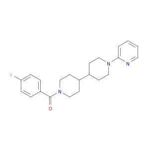 4,4'-Bipiperidine, 1-(4-fluorobenzoyl)-1'-(2-pyridinyl)-