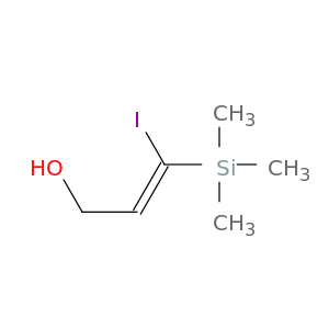 2-Propen-1-ol, 3-iodo-3-(trimethylsilyl)-, (Z)-