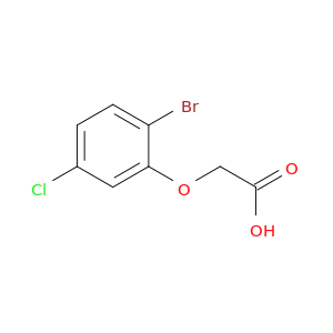 2-Bromo-5-chlorophenoxyacetic acid