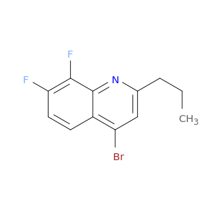 4-Bromo-7,8-difluoro-2-propylquinoline