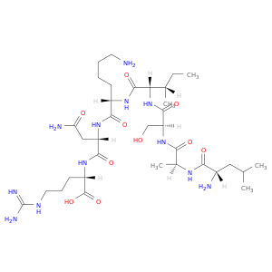 L-Arginine, L-leucyl-L-alanyl-L-seryl-L-isoleucyl-L-lysyl-L-asparaginyl-