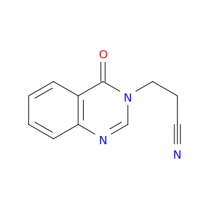 3-(4-Oxoquinazolin-3(4H)-yl)propanenitrile
