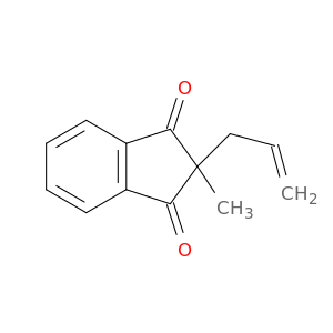 1H-INDENE-1,3(2H)-DIONE, 2-METHYL-2-(2-PROPEN-1-YL)-