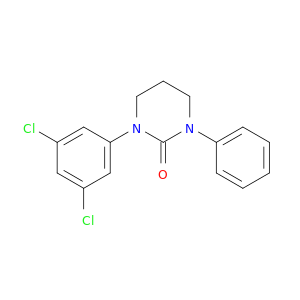 2(1H)-Pyrimidinone, 1-(3,5-dichlorophenyl)tetrahydro-3-phenyl-