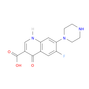 6-氟-4-氧代-7-(哌嗪-1-基)-1,4-二氢喹啉-3-羧酸