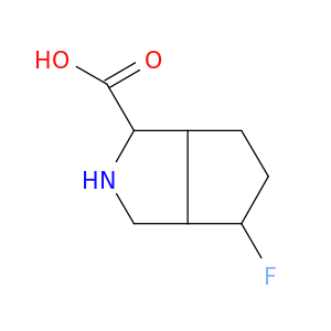 Cyclopenta[c]pyrrole-1-carboxylicacid, 4-fluorooctahydro-