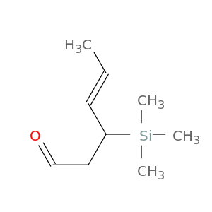 4-Hexenal, 3-(trimethylsilyl)-, (E)-