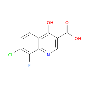 7-Chloro-8-fluoro-4-hydroxyquinoline-3-carboxylic Acid