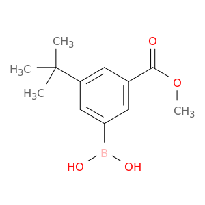 Benzoic acid, 3-borono-5-(1,1-dimethylethyl)-, 1-methyl ester