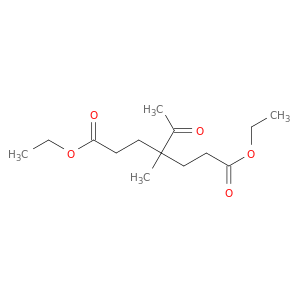 diethyl 4-acetyl-4-methylheptanedioate