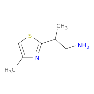 2-(4-Methyl-1,3-thiazol-2-yl)propan-1-amine