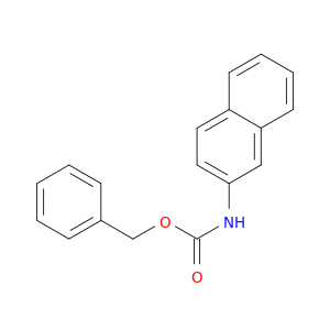 Carbamic acid, N-2-naphthalenyl-, phenylmethyl ester