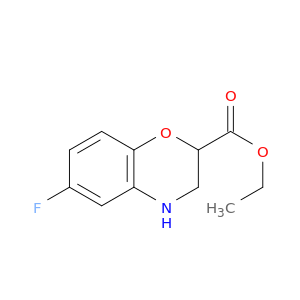 2H-1,4-Benzoxazine-2-carboxylicacid, 6-fluoro-3,4-dihydro-, ethyl ester