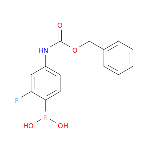 4-(苄氧羰基氨基)-2-氟苯硼酸