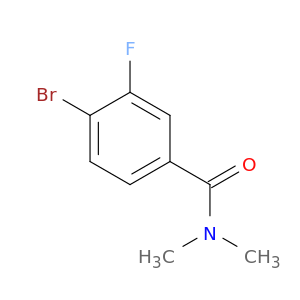 4-Bromo-3-fluoro-N,N-dimethylbenzamide