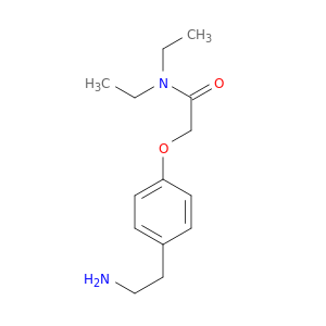 2-[4-(2-AMINO-ETHYL)-PHENOXY]-N,N-DIETHYL-ACETAMIDE