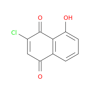 1,4-Naphthalenedione, 2-chloro-8-hydroxy-