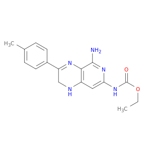 (5-AMINO-1,2-DIHYDRO-3-(4-METHYLPHENYL)PYRIDO[3,4-B]PYRAZIN-7-YL)CARBAMIC ACID ETHYL ESTER
