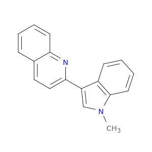 Quinoline, 2-(1-methyl-1H-indol-3-yl)-