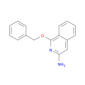3-Isoquinolinamine, 1-(phenylmethoxy)-