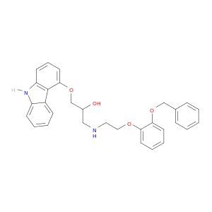 2'-O-Benzyloxy-2-O-desmethylcarvedilol