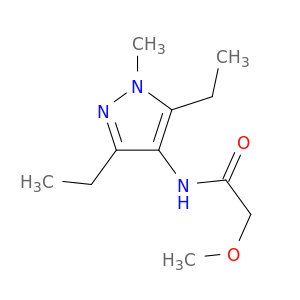 Acetamide, N-(3,5-diethyl-1-methyl-1H-pyrazol-4-yl)-2-methoxy-