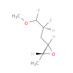 Oxirane, 2-[(2S)-2,3-difluoro-3-methoxypropyl]-3-methyl-, (2R,3R)-