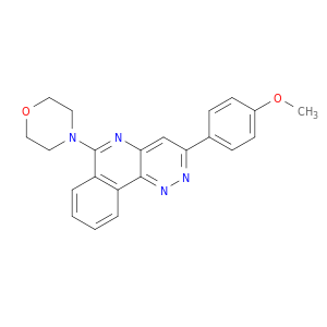 3-(4-METHOXYPHENYL)-6-(4-MORPHOLINYL)-PYRIDAZINO[4,3-C]ISOQUINOLINE