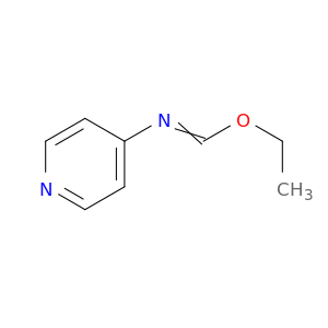 Methanimidic acid, N-4-pyridinyl-, ethyl ester