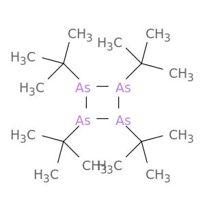1,2,3,4-tetratert-butyltetrarsetane