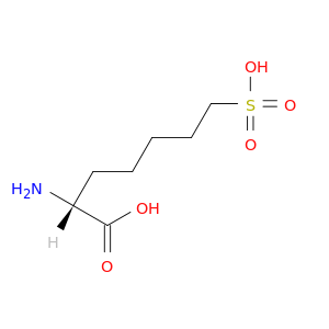 Heptanoic acid, 2-amino-7-sulfo-, (R)-
