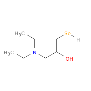 2-Propanol, 1-(diethylamino)-3-selenyl-