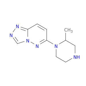 2-methyl-1-{[1,2,4]triazolo[4,3-b]pyridazin-6-yl}piperazine