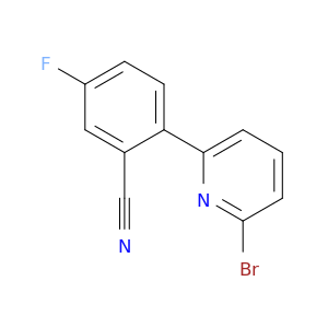 Benzonitrile, 2-(6-bromo-2-pyridinyl)-5-fluoro-