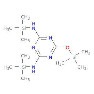 1,3,5-Triazine-2,4-diamine, N,N'-bis(trimethylsilyl)-6-[(trimethylsilyl)oxy]-