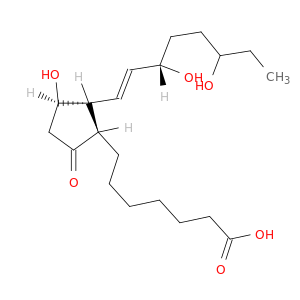 Prost-13-en-1-oic acid, 11,15,18-trihydroxy-9-oxo-, (11alpha,13E,15S)-