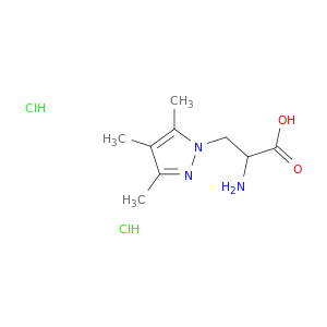 2-Amino-3-(trimethyl-1H-pyrazol-1-yl)propanoic Acid dihydrochloride